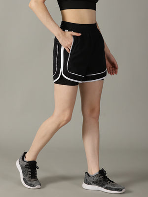 Tempo 2-in-1 run shorts - Black