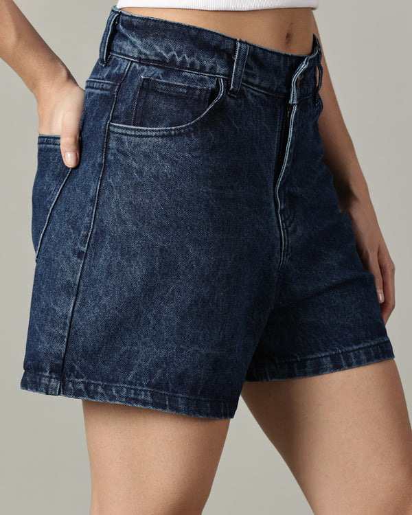 The All-Day High Waisted Denim Dark wash