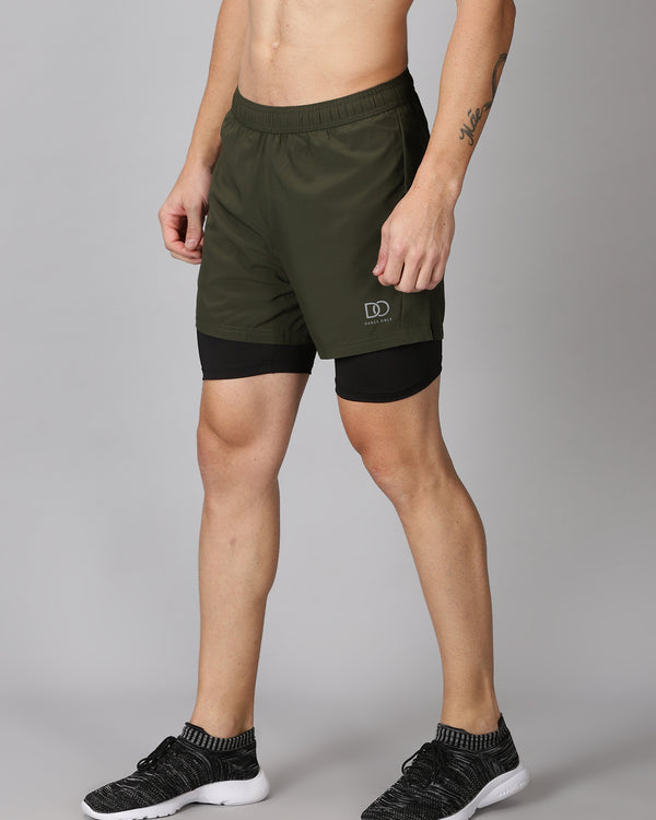 Dares Only Night Cargo Hybrid Run Shorts