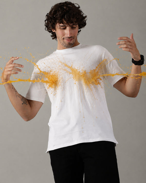 Fearless White Tee™ | Men's Anti-stain T-Shirt