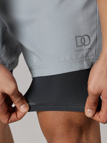 Dares Only Graphite Hybrid Run Shorts