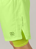 Load image into Gallery viewer, Dares Only Neon Hybrid Run Shorts
