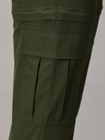 Load image into Gallery viewer, Convertible High-Rise Travel-Trek Pants - Olive Green
