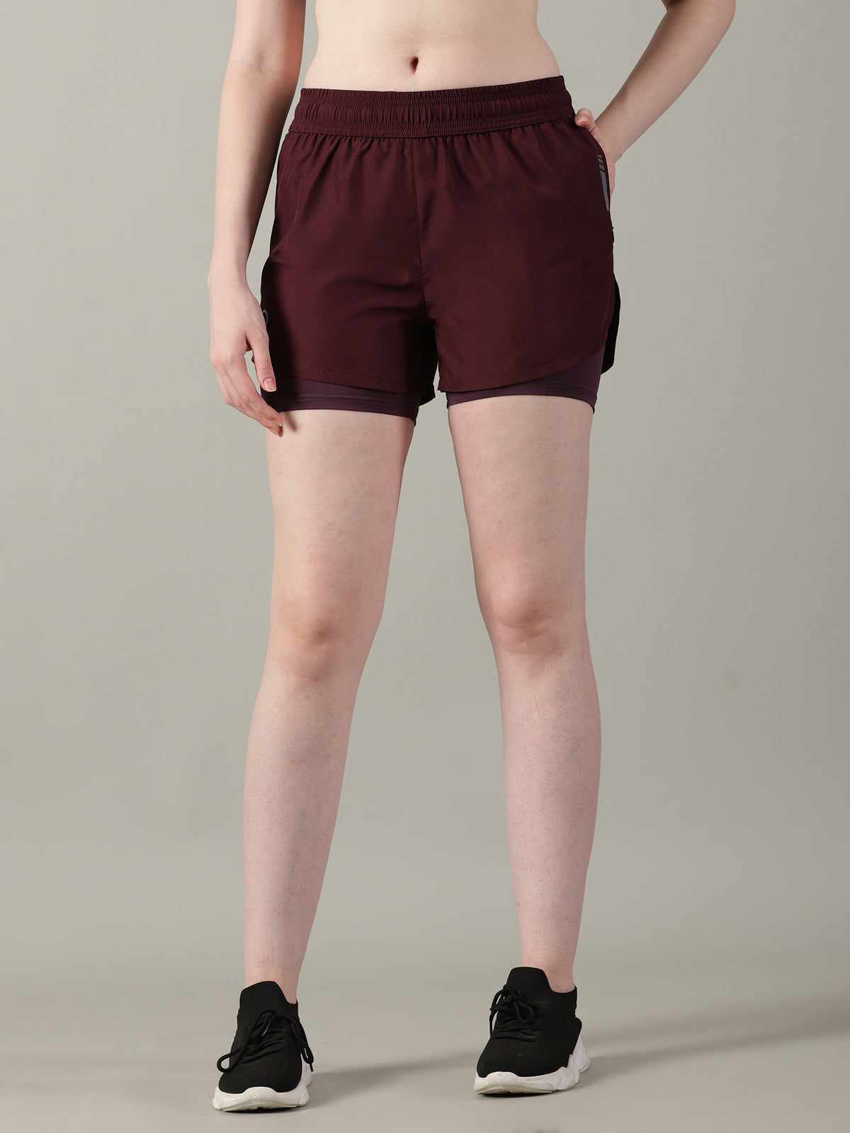Dares Only Mulberry 2-in-1 Run Short
