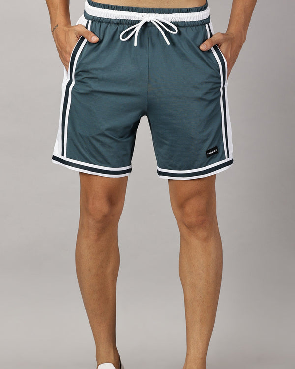 Defy Gravity Basketball shorts Arctic Blue