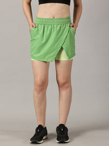 Game changer High-Rise Matcha Green Skort