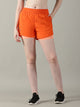 Orange 2-in-1 Run Short