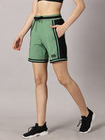 Load image into Gallery viewer, Defy Gravity Basketball shorts Avocado Green
