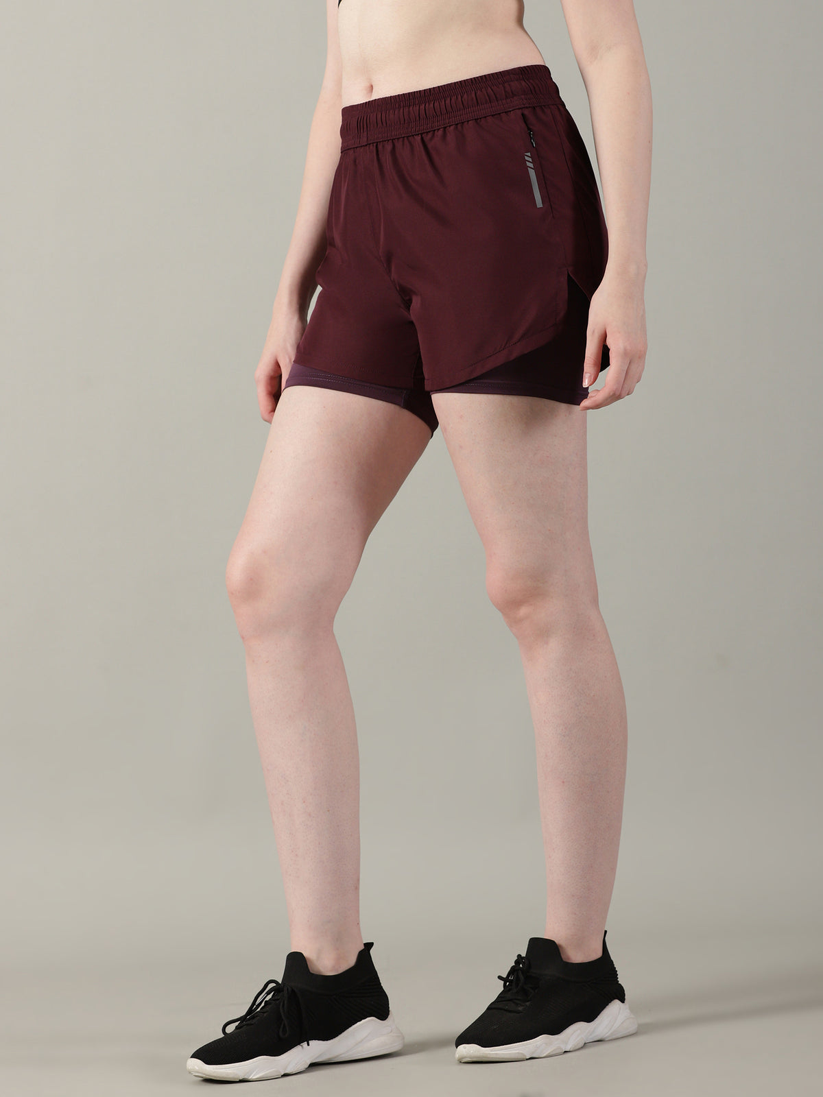 Dares Only Mulberry 2-in-1 Run Short
