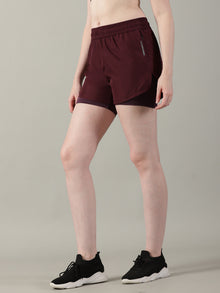 Dares Only Mulberry 2-in-1 Run Short