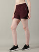 Dares Only Mulberry 2-in-1 Run Short