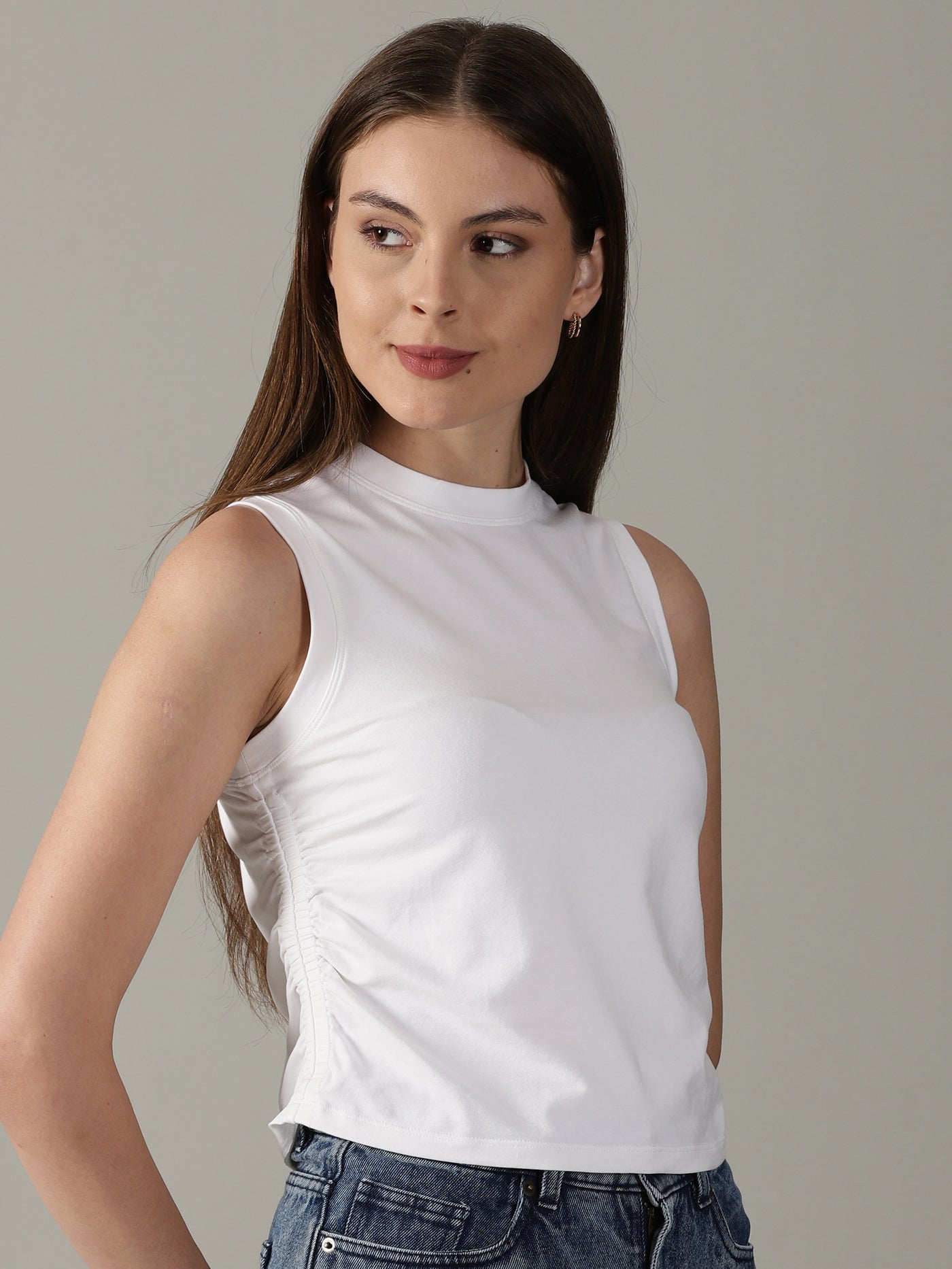 Fearless White Tee™ | Women's Anti-stain Tank