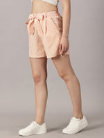 Load image into Gallery viewer, Coastal Charm Orange pinstripe shorts
