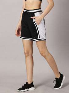 Defy Gravity Basketball shorts Black & White
