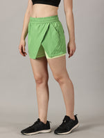 Load image into Gallery viewer, Game changer High-Rise Matcha Green Skort
