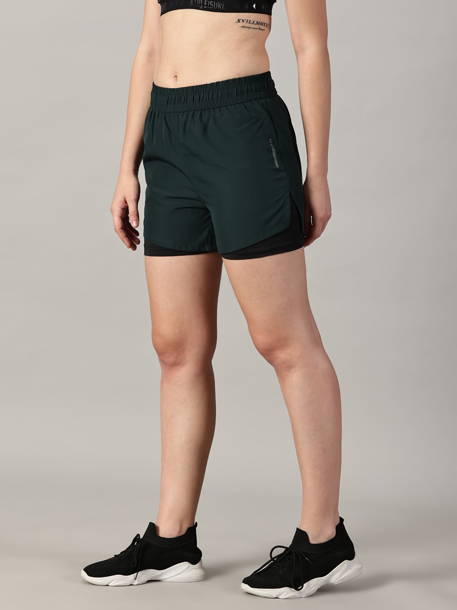 Bistro Lake 2-in-1 Run Short