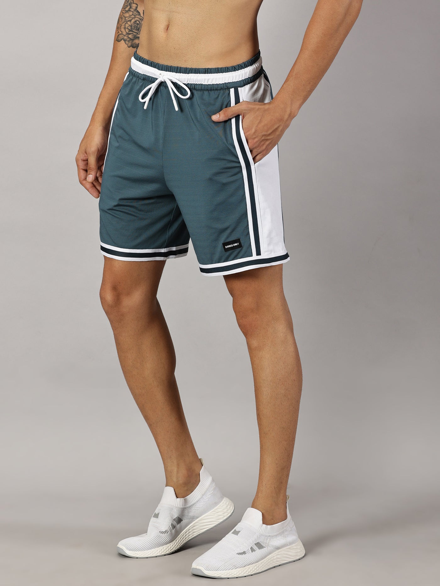 Defy Gravity Basketball shorts Arctic Blue