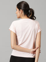 Load image into Gallery viewer, Form Fit Raglan Sleeve Salmon Pink training T-shirt
