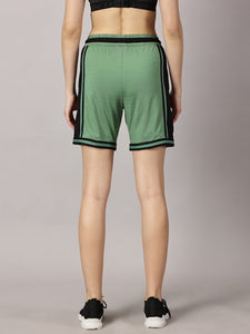 Defy Gravity Basketball shorts Avocado Green