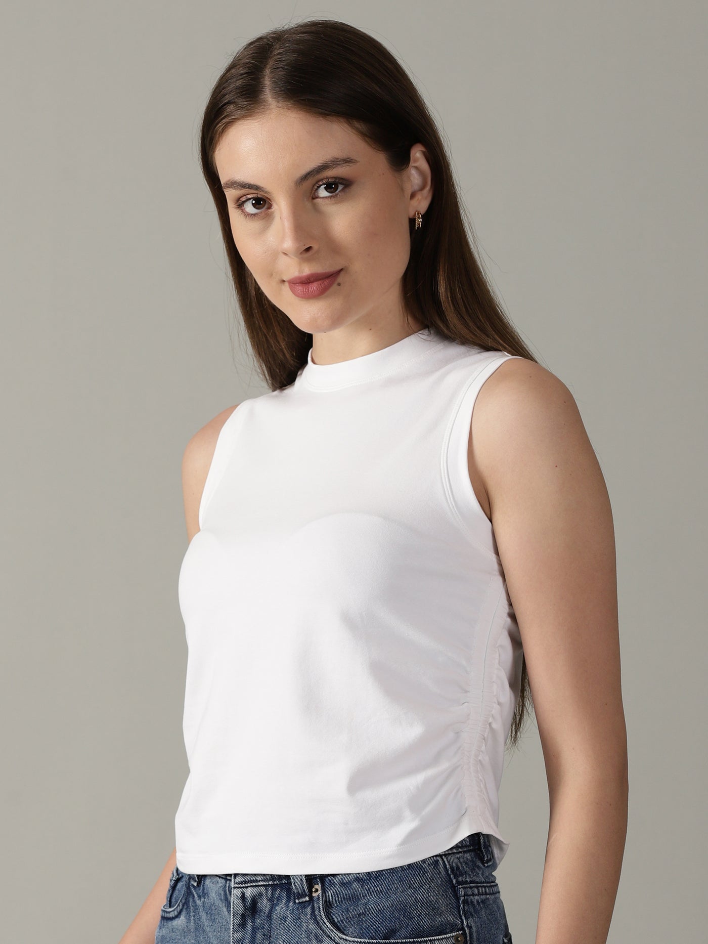 Fearless White Tee™ | Women's Anti-stain Tank