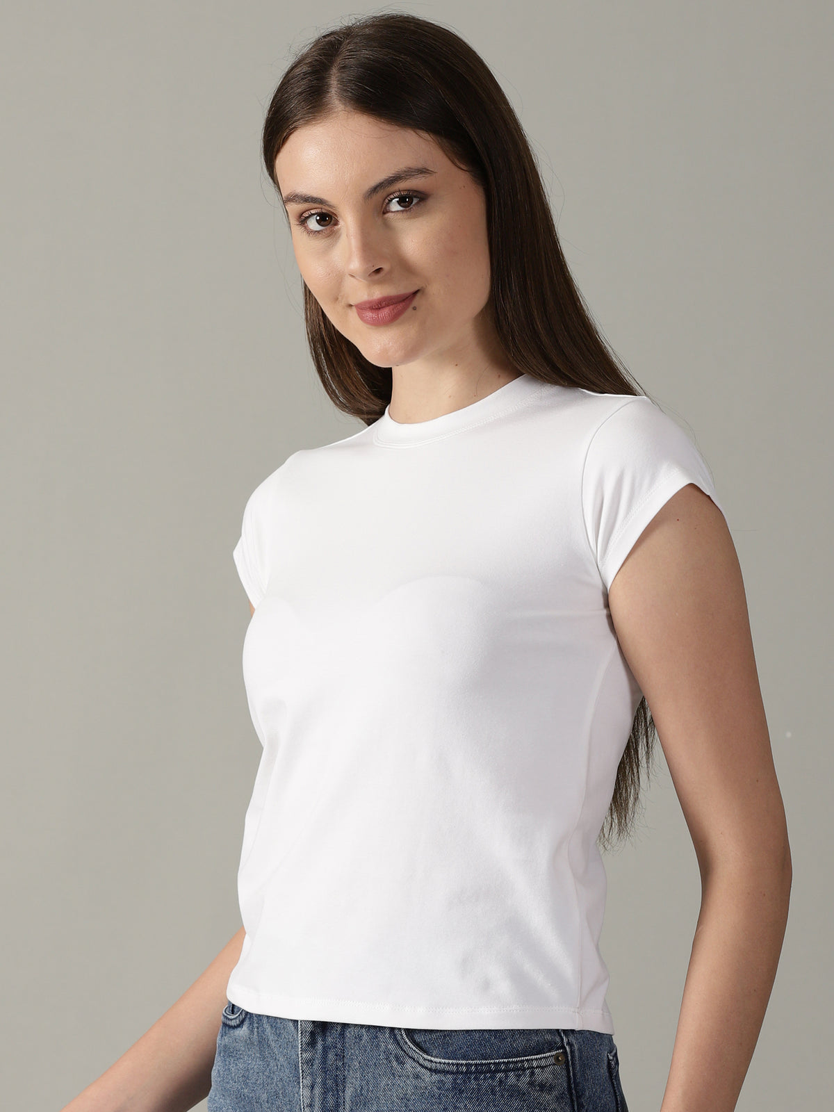 Fearless White Tee™ | Women's Anti-stain T-Shirt
