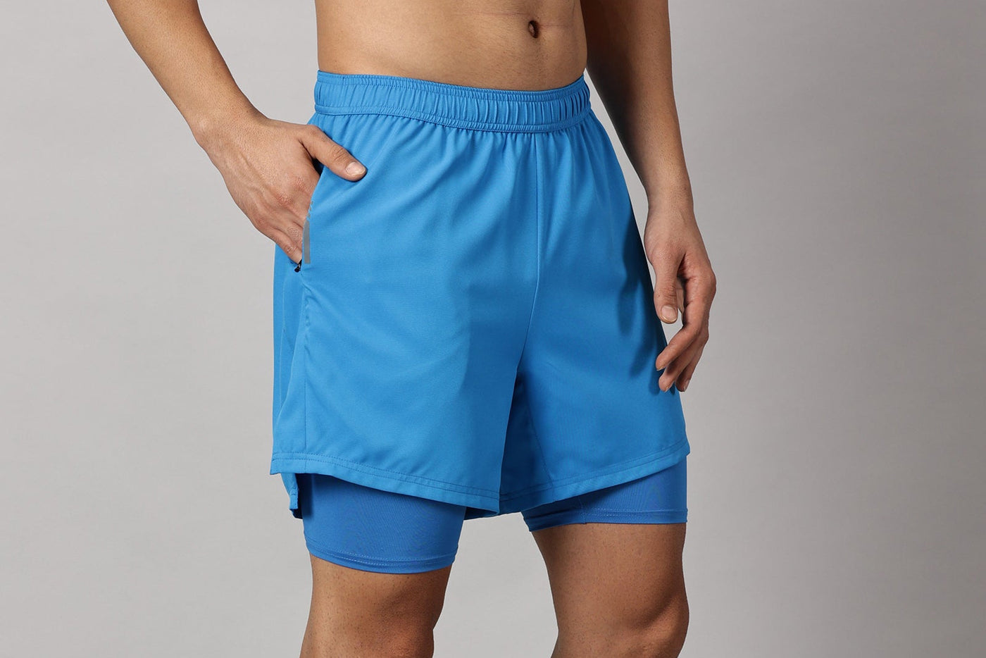Dares Only Scuba Blue Hybrid Run Shorts