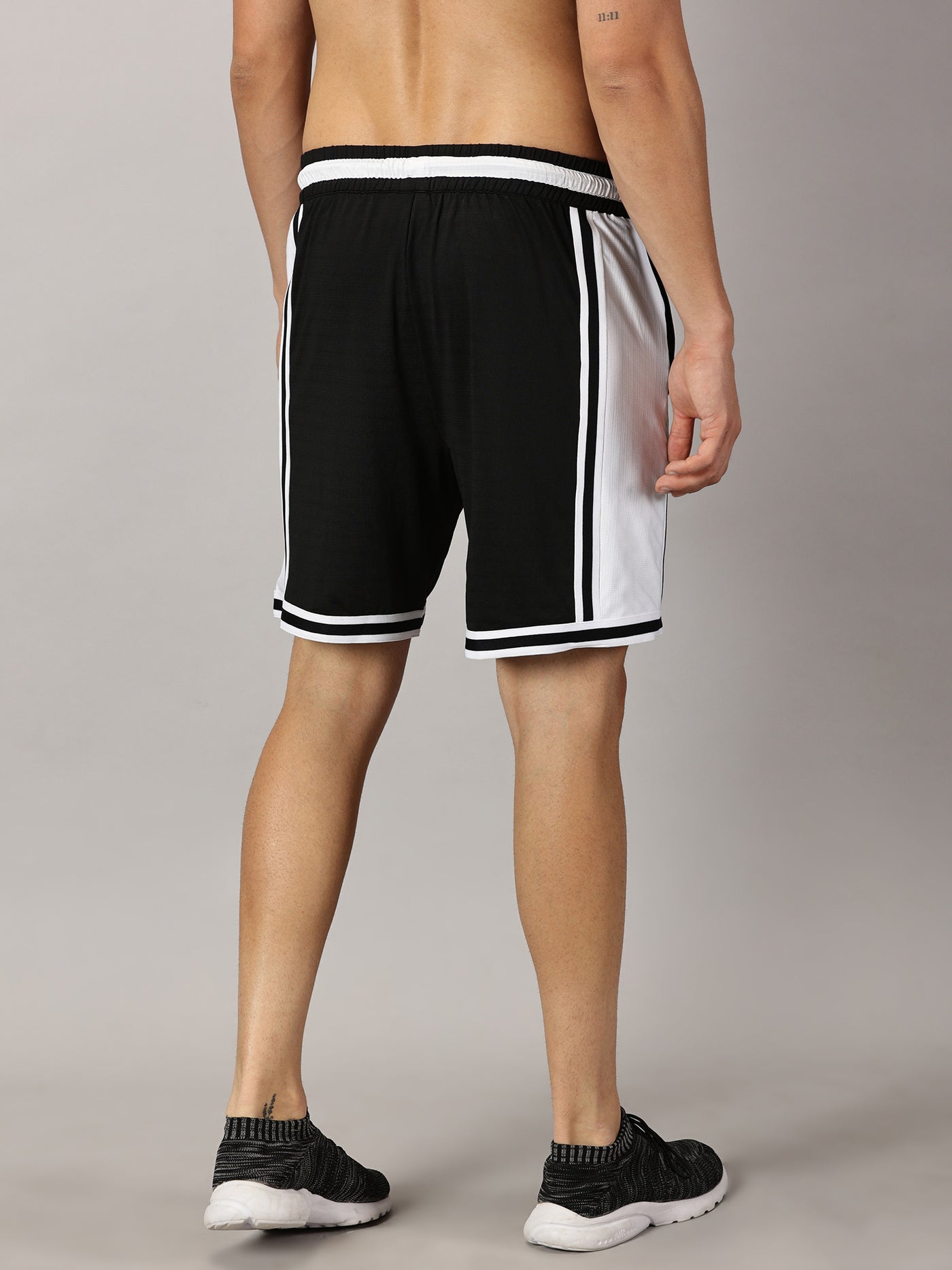 Defy Gravity Basketball shorts Black and White