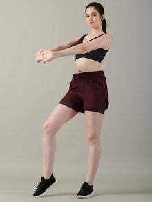 Dares Only Mulberry 2-in-1 Run Short