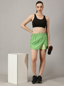 Game changer High-Rise Matcha Green Skort