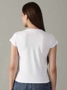 Fearless White Tee™ | Women's Anti-stain T-Shirt