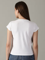 Load image into Gallery viewer, Fearless White Tee™ | Women's Anti-stain T-Shirt

