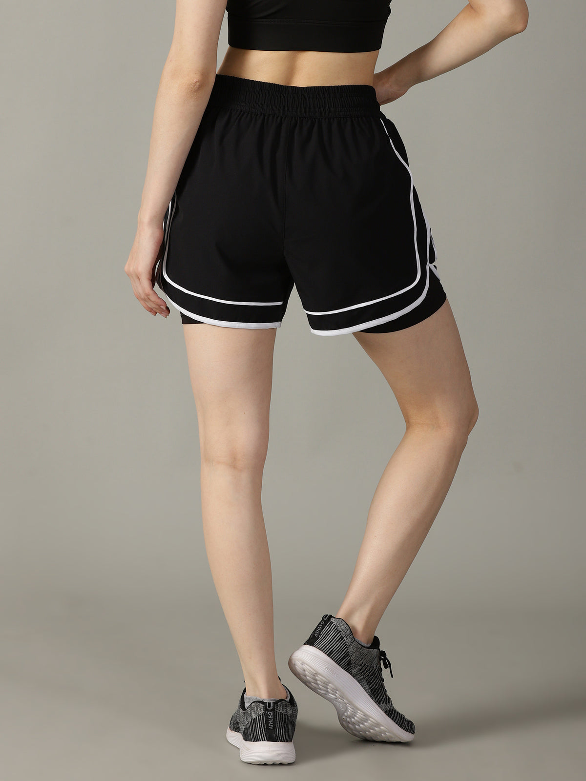 Tempo 2-in-1 run shorts - Black