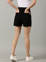 Load image into Gallery viewer, The All-Day High Waisted Denim shorts - Black
