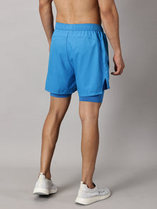 Dares Only Scuba Blue Hybrid Run Shorts