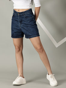The All-Day High Waisted Denim Dark wash