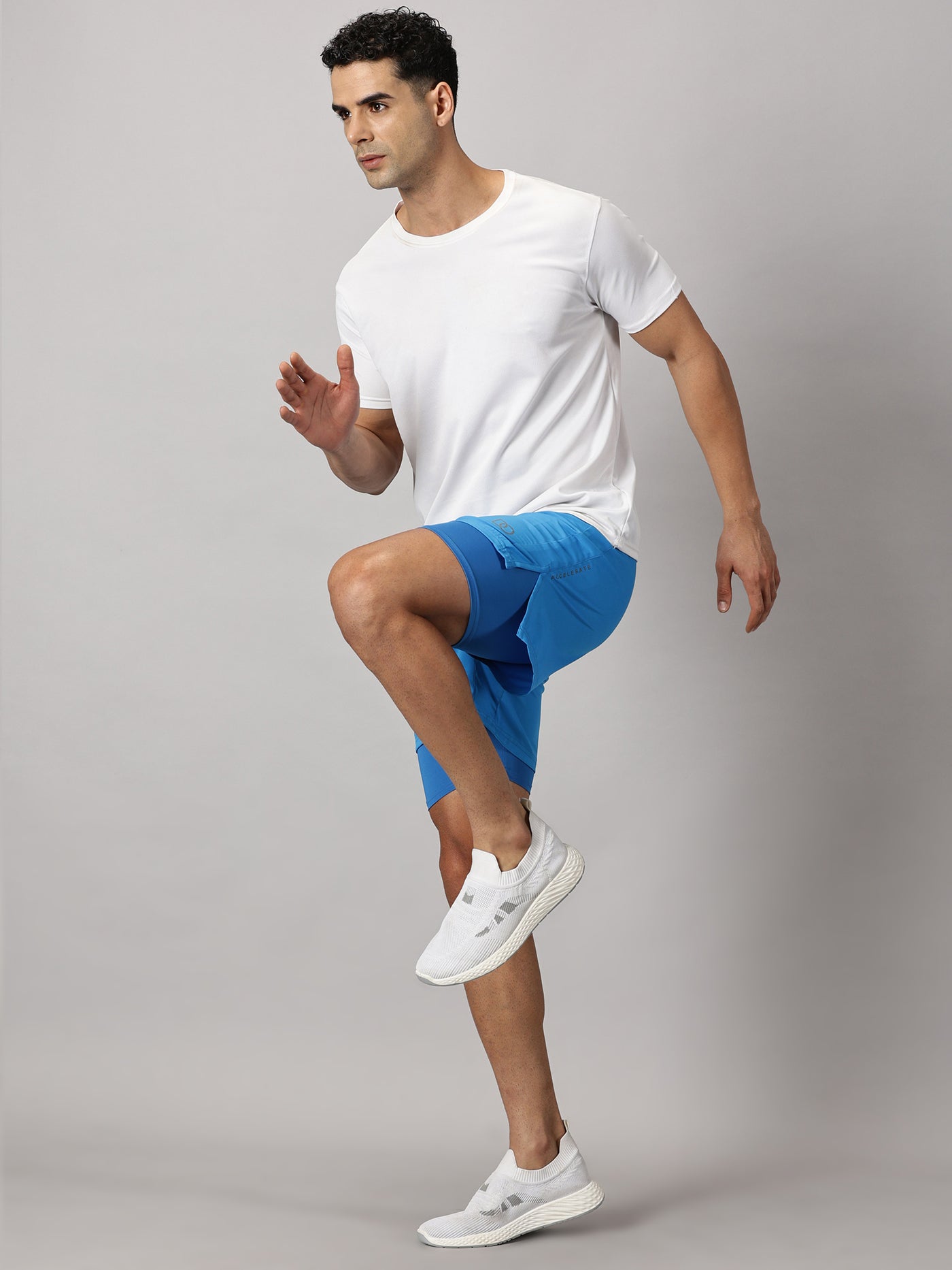 Dares Only Scuba Blue Hybrid Run Shorts