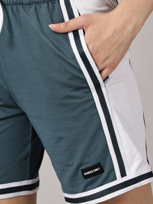 Defy Gravity Basketball shorts Arctic Blue
