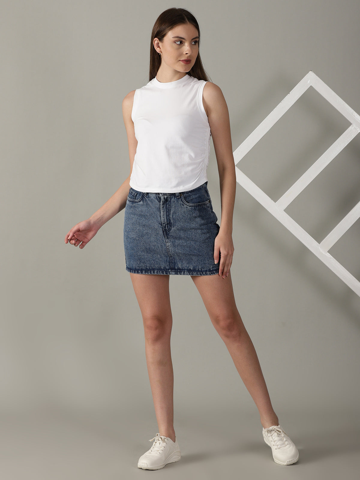 Fearless White Tee™ | Women's Anti-stain Tank