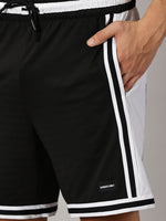 Load image into Gallery viewer, Defy Gravity Basketball shorts Black and White
