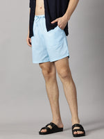 Load image into Gallery viewer, Aqua blue Men&#39;s Swim/Board shorts
