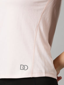 Form Fit Raglan Sleeve Salmon Pink training T-shirt