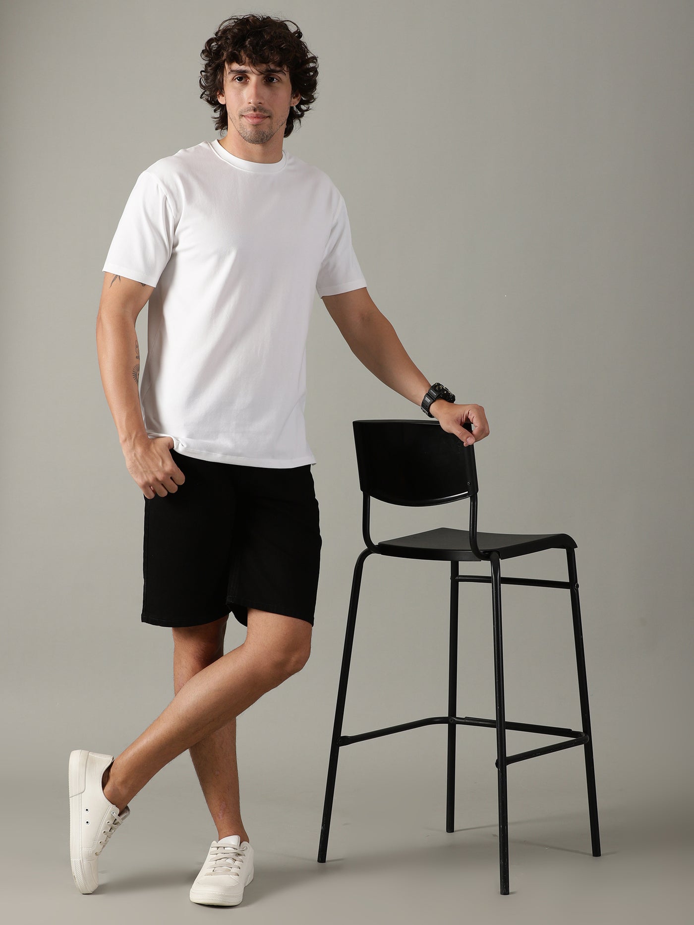 Fearless White Tee™ | Men's Anti-stain T-Shirt