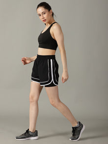 Tempo 2-in-1 run shorts - Black