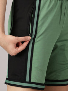 Defy Gravity Basketball shorts Avocado Green