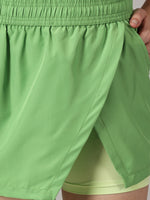 Load image into Gallery viewer, Game changer High-Rise Matcha Green Skort
