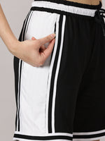 Load image into Gallery viewer, Defy Gravity Basketball shorts Black &amp; White
