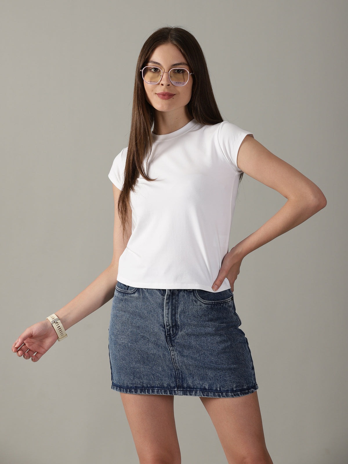 Fearless White Tee™ | Women's Anti-stain T-Shirt