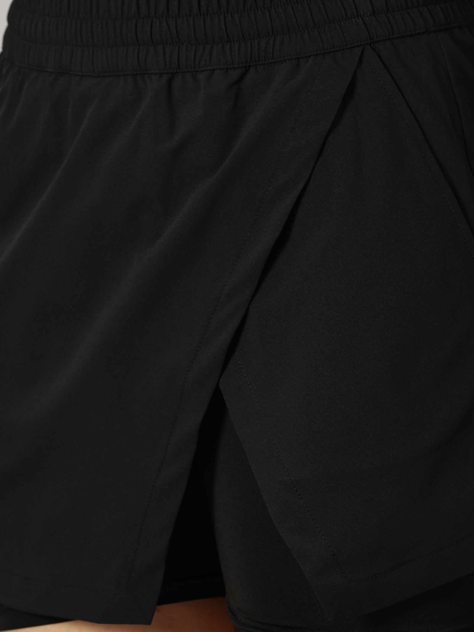 Game changer High-Rise Black Skort