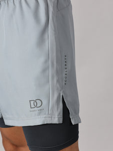 Dares Only Graphite Hybrid Run Shorts