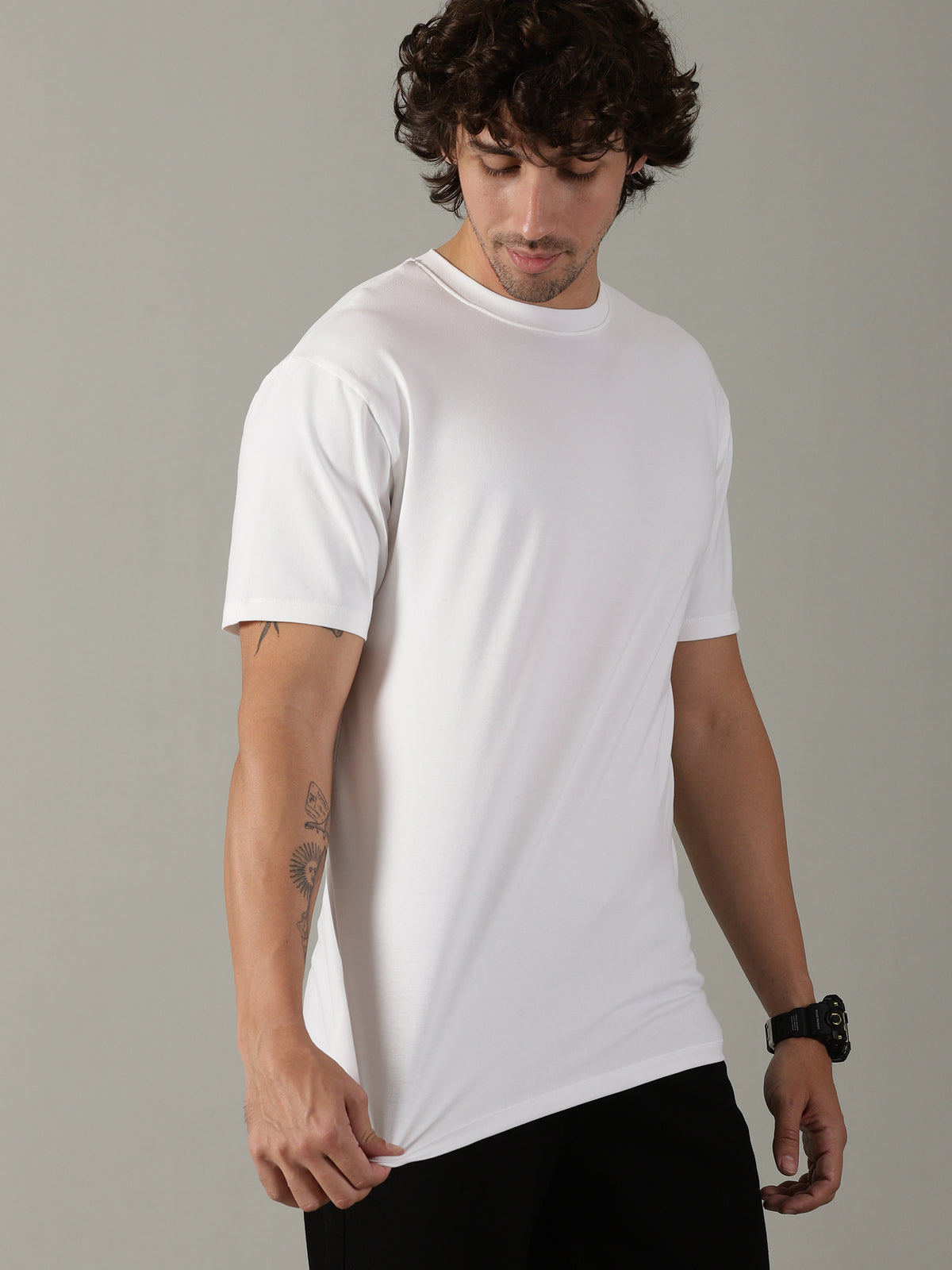 Fearless White Tee™ | Men's Anti-stain T-Shirt